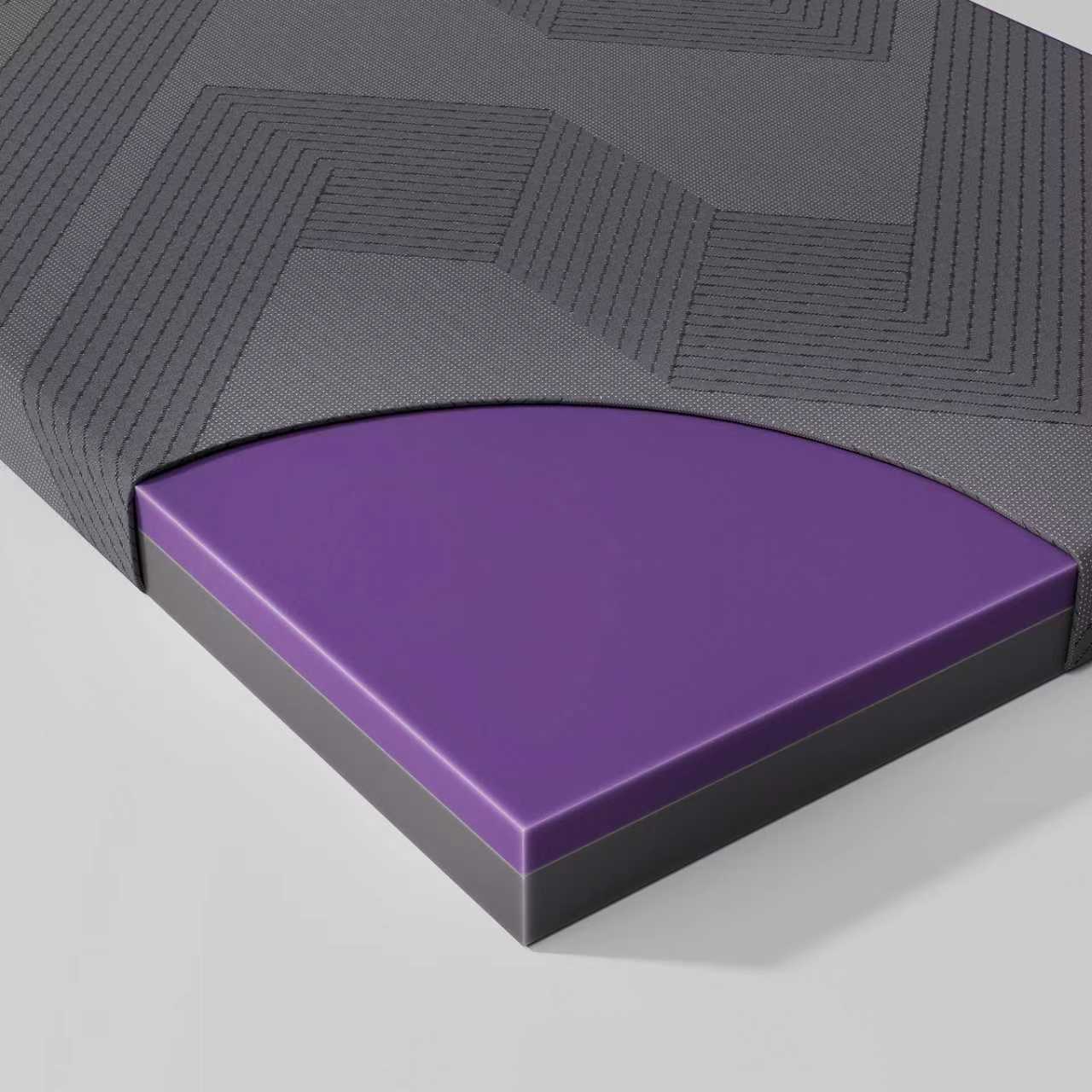 CHICASA Topper, Gel Topper, 8 cm, 7-Zone Cold Foam Topper H2 and H3, Mattress and Topper in One, Lightweight and Versatile, 90x200 cm, Comfortable for Home and Travel