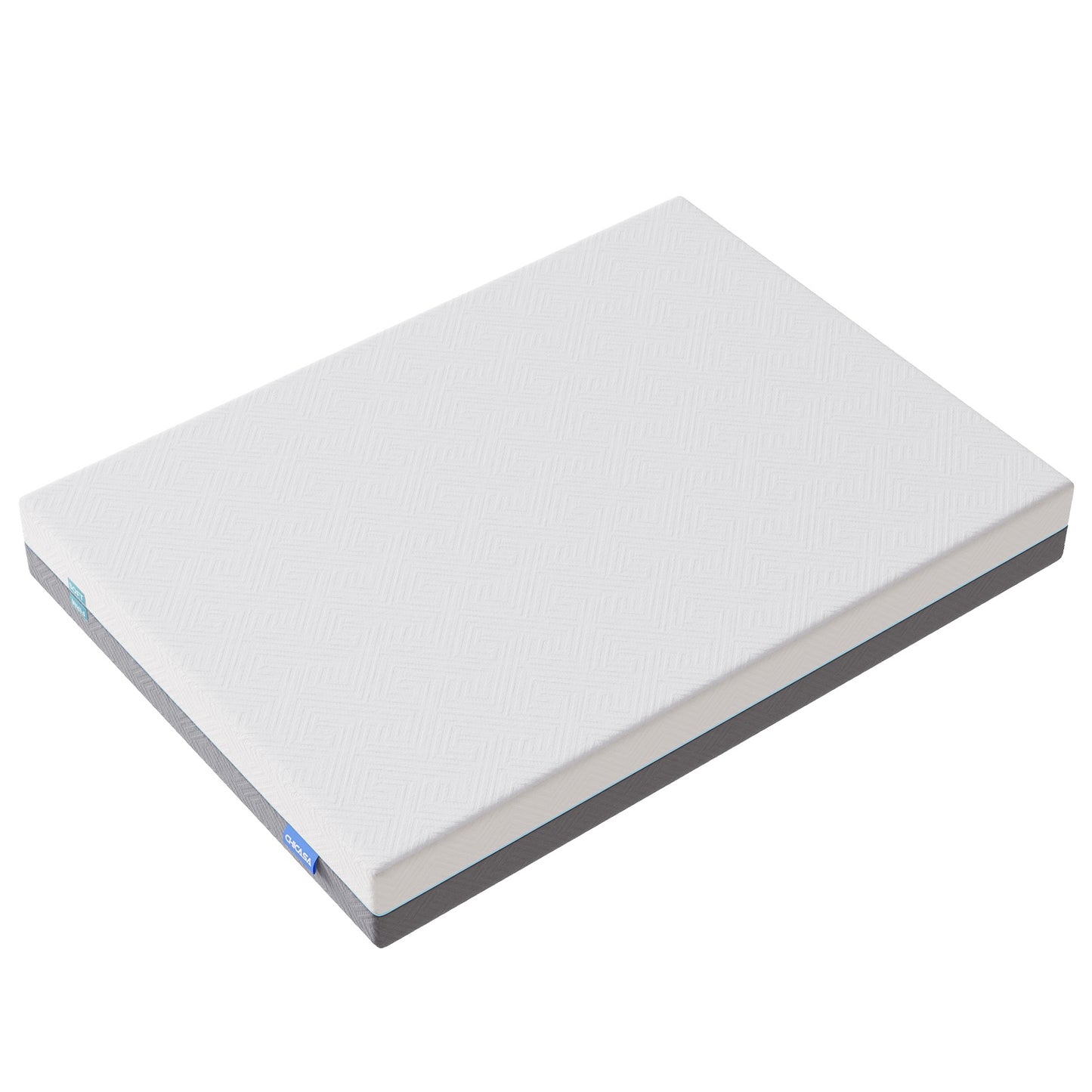CHICASA Mattress 180x200 cm, Cold Foam Mattress with Memory Foam, 21 cm Height, 7-Zone, Double-Sided Use H3/H4, Removable Cover, OEKO-TEX Certified, Premium Sleep Quality