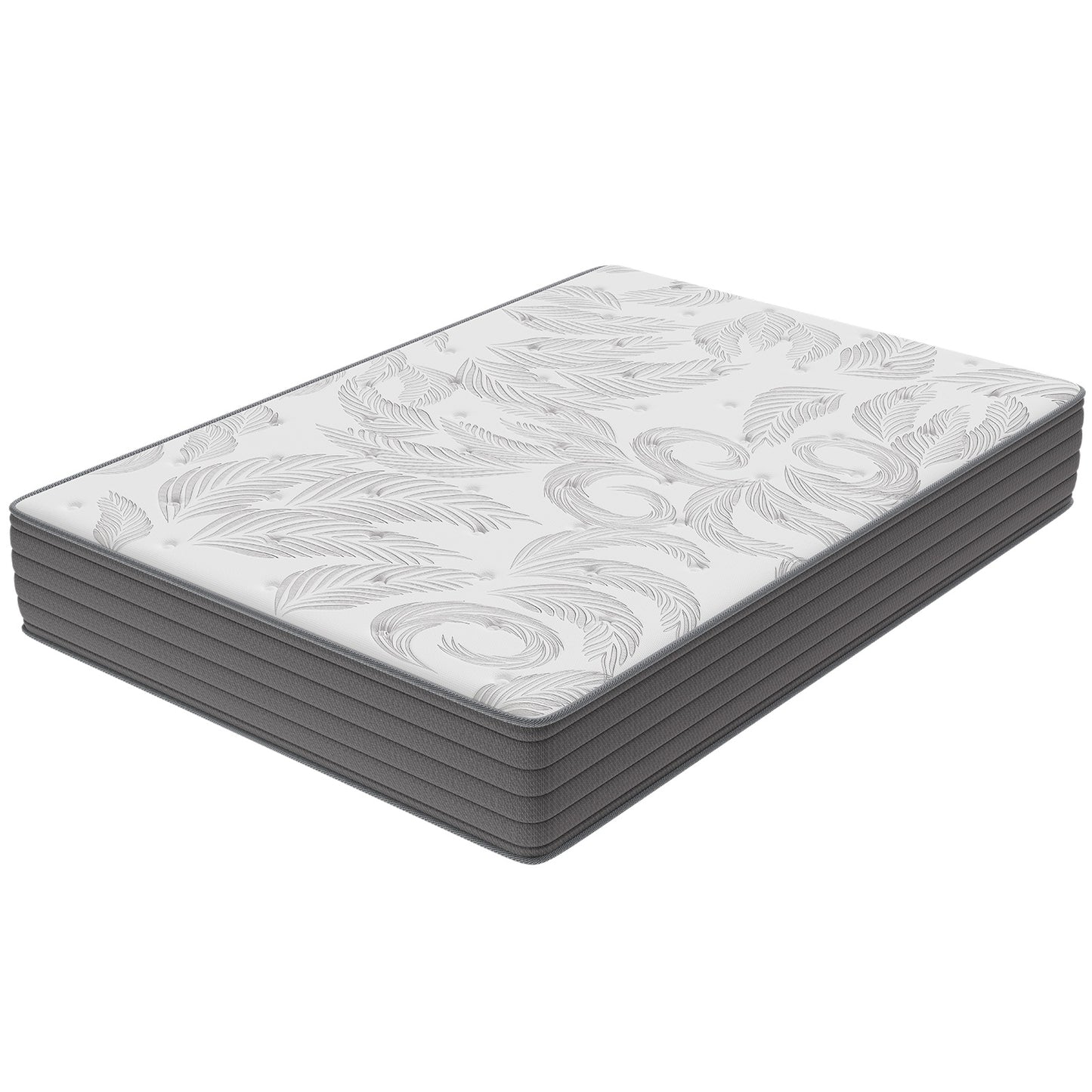 CHICASA Mattress, 22/25 cm, Pocket Spring Mattress, 7-Zone, HR Cold Foam, OEKO-TEX Certified, Anti-Allergic