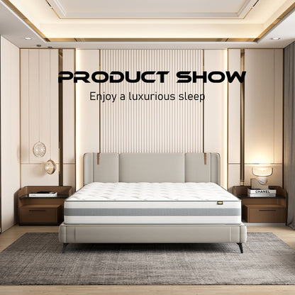 Pocket Spring Mattress – Luxury Mattress – 7-Zone Innerspring Mattress – High Comfort – 10 Layers