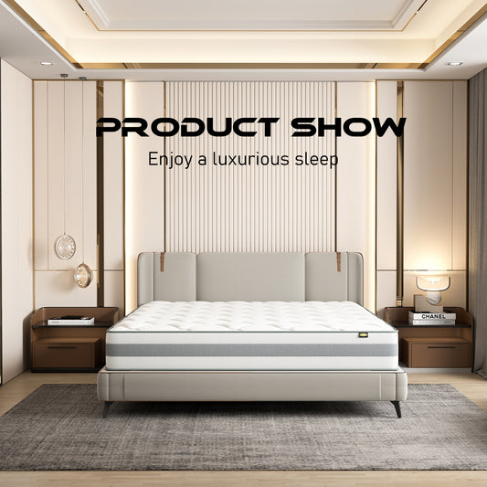 Pocket Spring Mattress – Luxury Mattress – 7-Zone Innerspring Mattress – High Comfort – 10 Layers