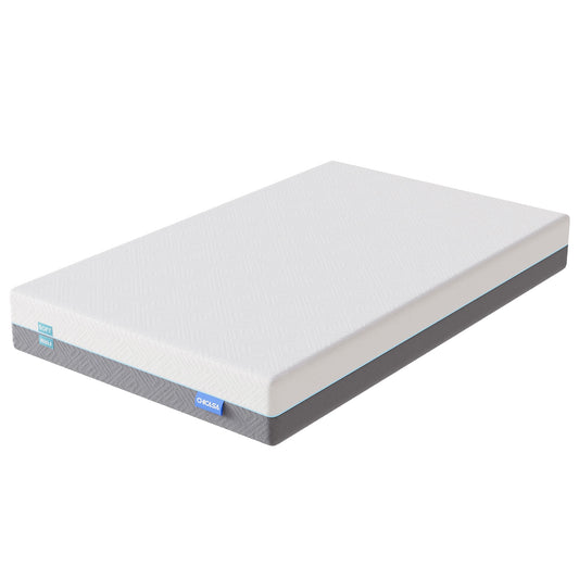 CHICASA Mattress 180x200 cm, Cold Foam Mattress with Memory Foam, 21 cm Height, 7-Zone, Double-Sided Use H3/H4, Removable Cover, OEKO-TEX Certified, Premium Sleep Quality